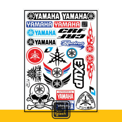 استیکر ورقی سفارشی yamaha